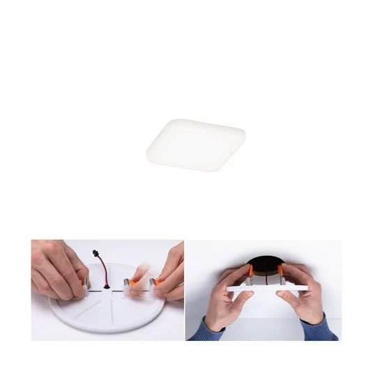 Paulmann Veluna empotrada LED 4.000K 7,5x7,5