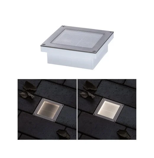 Paulmann Brick foco de suelo LED empotrado 10x10cm
