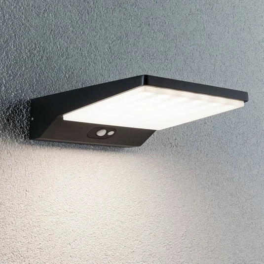 Paulmann Aplique de pared LED Ronas, sensor, profundidad 25