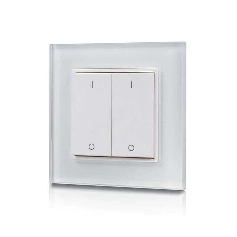 Mecanismo RF pulsador Interruptor regulador monocolor para iluminación LED 2 teclas - SUNRICHER - Easy RF