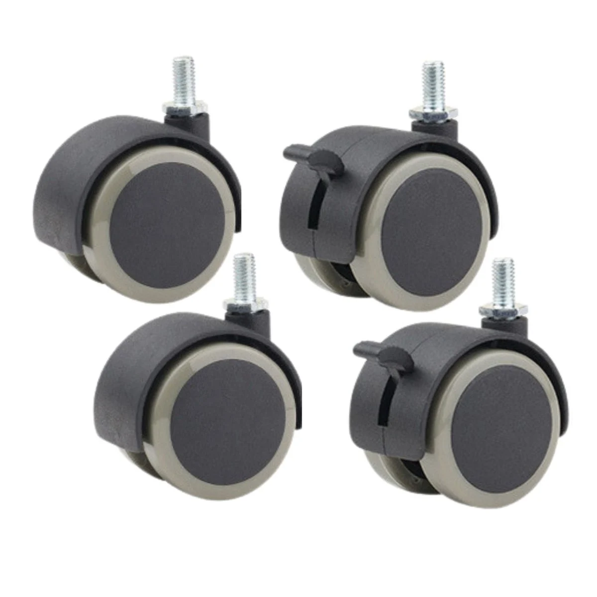 Kit de 4 Ruedas 50mm para Display Publicitario - Ref. DLS32 /DLS43 / DLS55