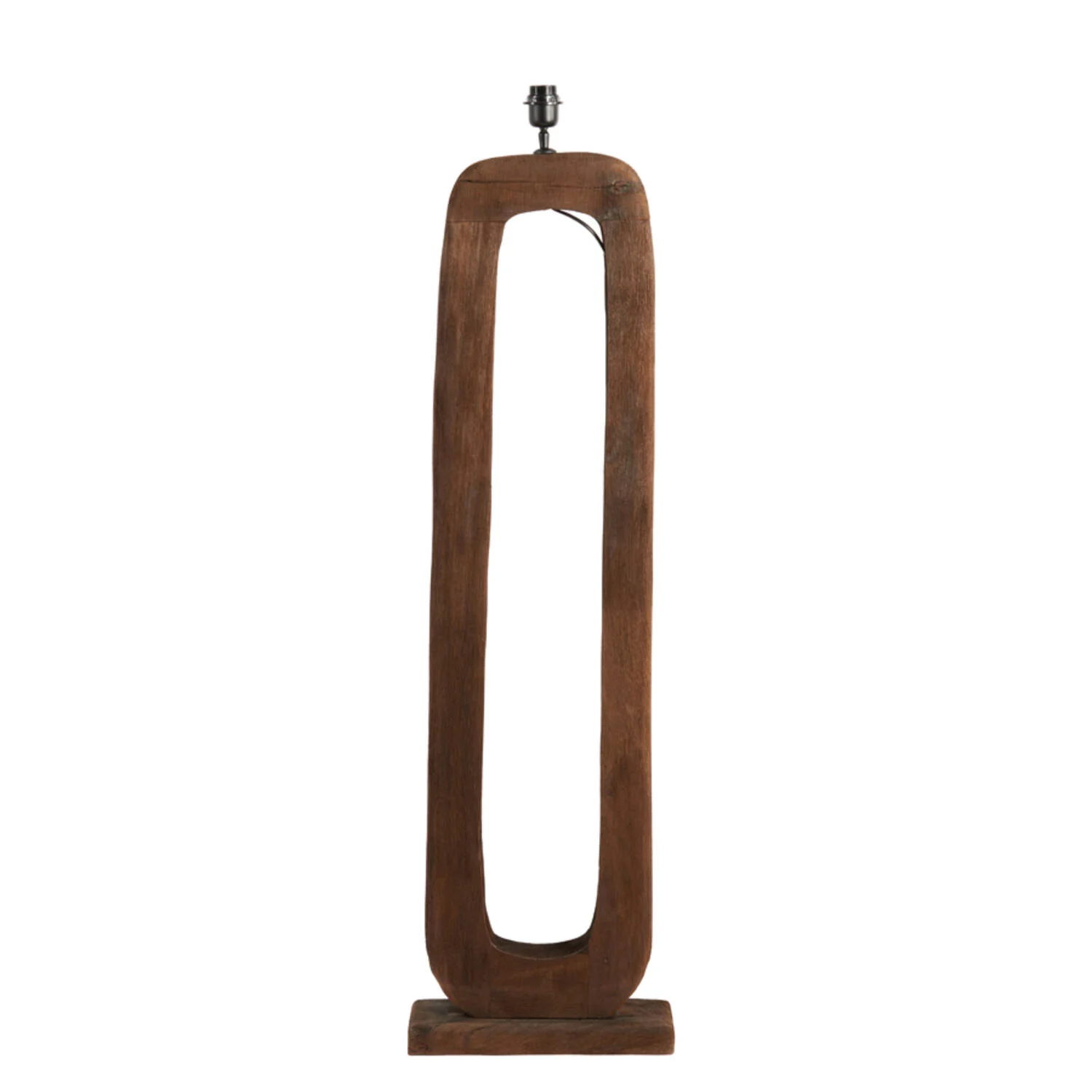 Base de lámpara de mesa de madera Light & Living Kelafo