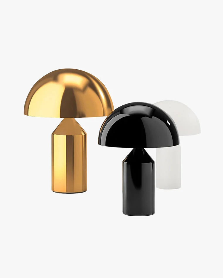 Lámpara de mesa WOMO Dome de metal con forma de hongo - WM8002