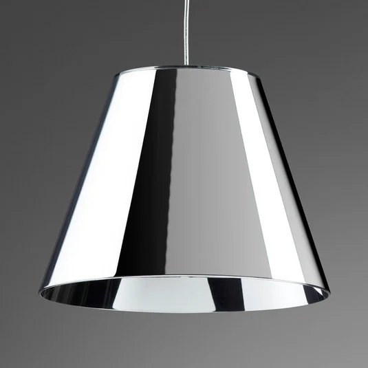 Rotaliana Dina - lámpara colgante LED color cromo