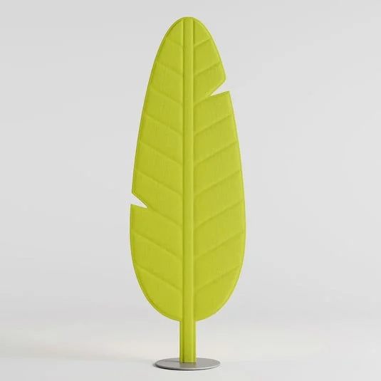 Rotaliana Eden Banana lámpara pie LED, verde claro