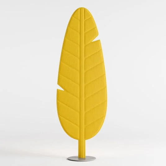 Rotaliana Eden Banana lámpara de pie LED, amarillo