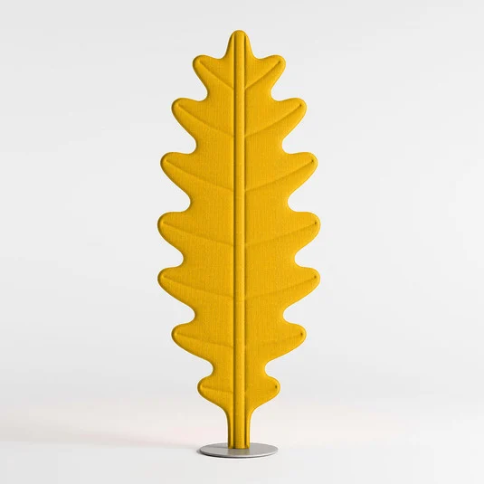 Rotaliana Eden Oak lámpara de pie LED, amarillo