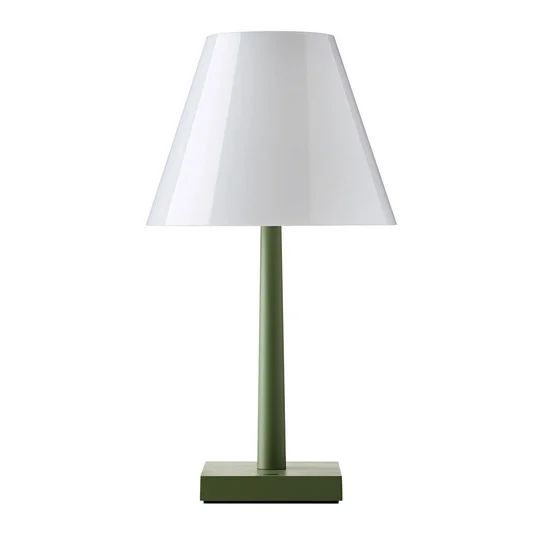 Rotaliana Dina+ T1 LED lámpara de mesa recargable verde