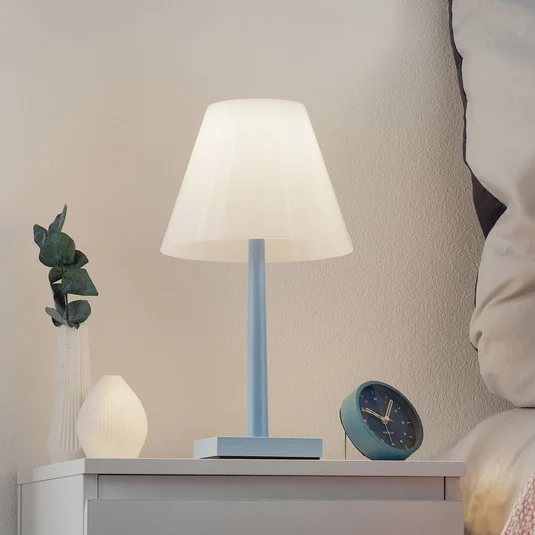 Rotaliana Dina+ T1 LED lámpara de mesa recargable luz azul
