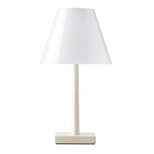 Rotaliana Dina+ T1 LED lámpara de mesa recargable crema
