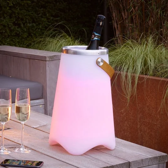 Lámpara de mesa LED Jamaica con altavoz bluetooth