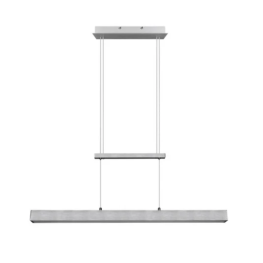 Lámpara colgante LED Paros, SwitchDimmer aluminio
