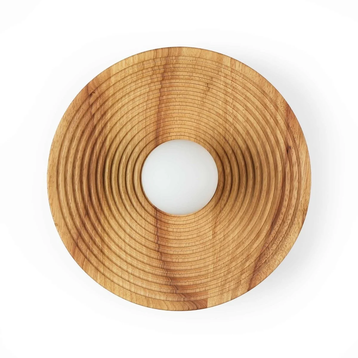 Aplique de diseño en madera "RIANNE" - G9 - Ø28cm