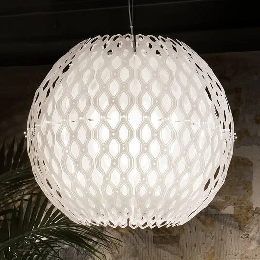 Slamp Charlotte Globe lámpara colgante en blanco