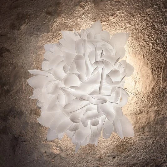 Aplique de pared Slamp Veli Foliage Medium, Ø 54 cm