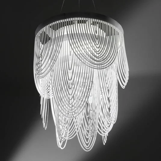 Slamp Ceremony S lámpara colgante Ø 55 cm, blanco