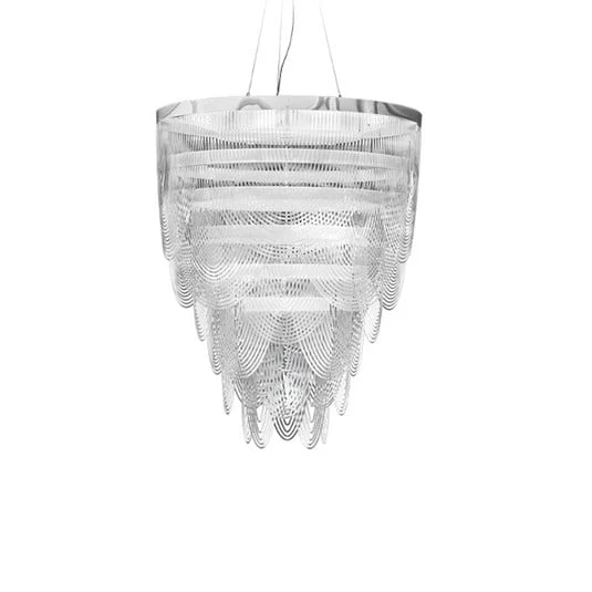 Slamp Ceremony S lámpara colgante Ø 55 cm, fumé