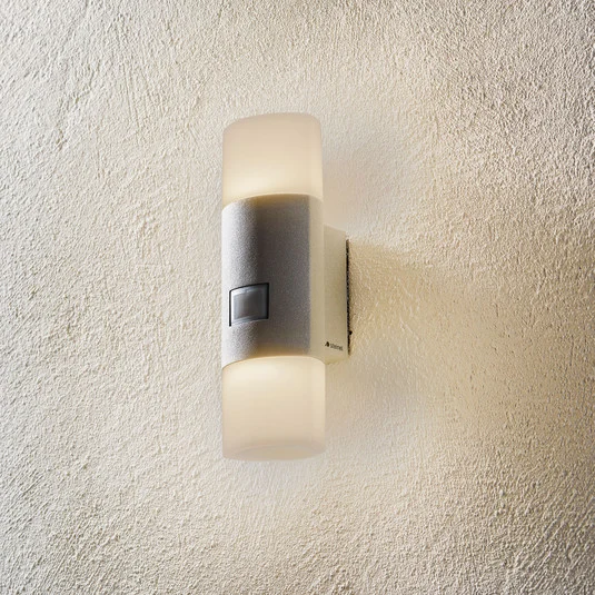 STEINEL L 910 S aplique de exterior sensor, plata