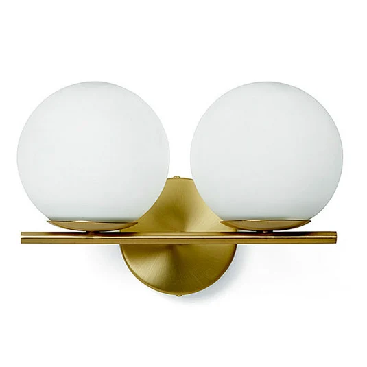 Aplique Jugen, oro, 2 luces