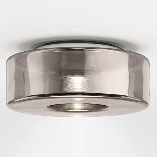 serien.lighting Curling S Techo 2700 K Vidrio plateado