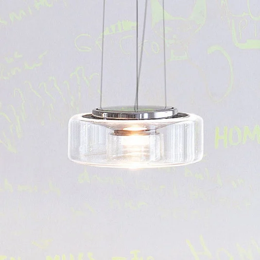serien.lighting Colgante Curling S 927 Triac transparente