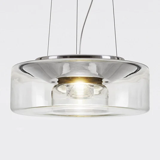 serien.lighting Colgante Curling M 927 Triac transparente