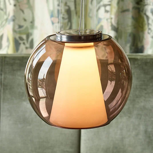 serien.lighting Draft M lámpara colgante 927 Triac marrón