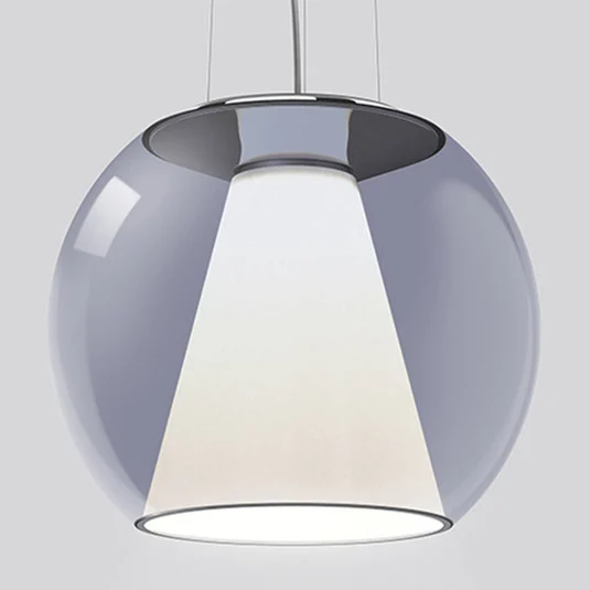 serien.lighting Draft M lámpara colgante 927 Triac azul