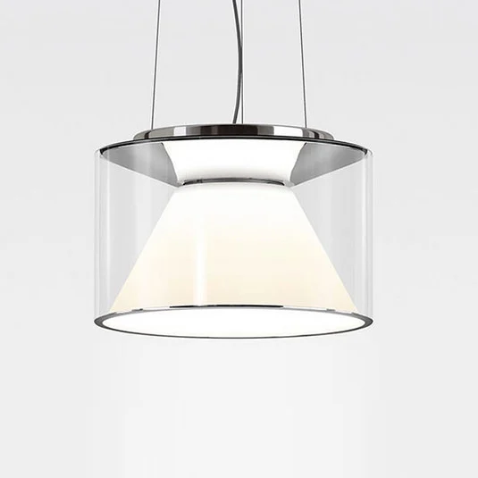 serien.lighting Colgante Drum M cuerda 927 Triac plano