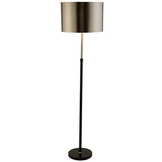 Lámpara de pie Column con pantalla metálica