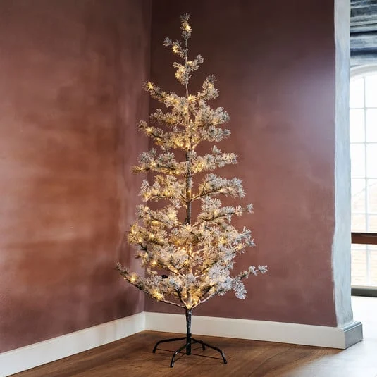Árbol LED Alfi para interior, altura 180 cm