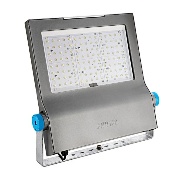Philips Proyector LED ClearFlood BVP650 Aluminium 280W 38720lm 8-26x82D - 740 Blanco Frio | IP66 - Simétrico