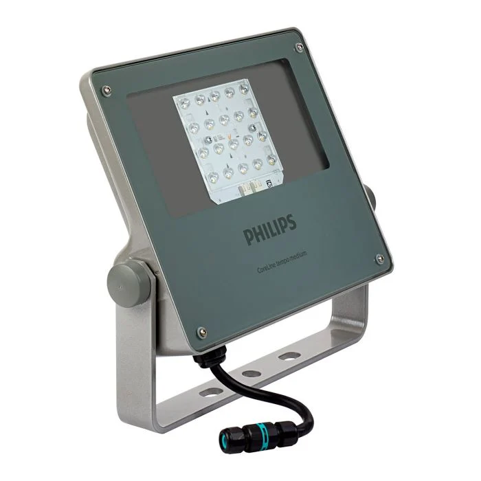 Philips Proyector LED Coreline BVP125 Gris 66W 8000lm 69x25D - 740 Blanco Frio | IP66 - Simétrico