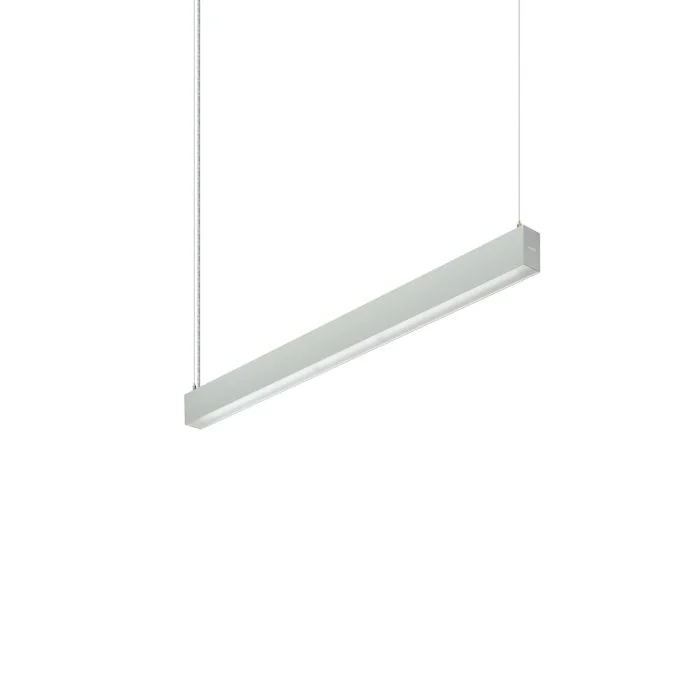Philips LED Colgante de luz TrueLine SP530P Aluminum 34W 5000lm - 940 Blanco Frio | 141x5.5cm - UGR <19 - Dali Regulable - Mejor reproducción de color
