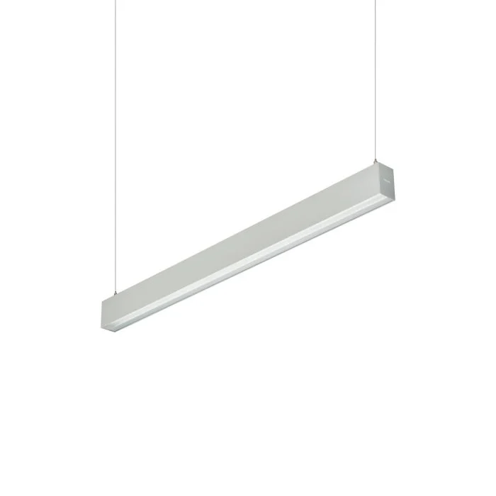 Philips LED Colgante de luz TrueLine SP534P Aluminum 34W 4000lm - 940 Blanco Frio | 113x5.5cm - Dali Regulable - Mejor reproducción de color