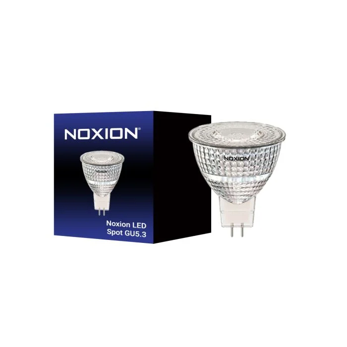 Noxion Foco LED GU5.3 MR16 7.8W 730lm 36D - 830 Luz Cálida | Reemplazo 50W