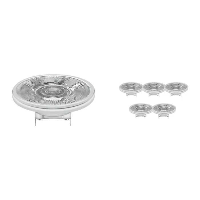 Multipack 6x Osram Parathom Pro Foco LED G53 AR111 11.8W 650lm 40D - 827 Luz muy Cálida | Regulable - Reemplazo 50W