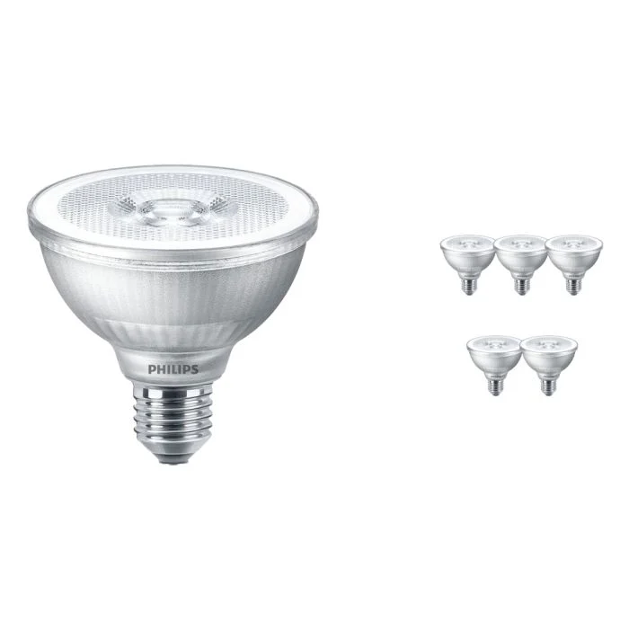 Multipack 6x Philips Classic LED Spot E27 PAR30S 9.5W 827 25D (MASTER) | Regulable - Reemplazo 75W