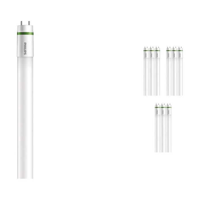 Multipack 10x Philips Tubo LED T8 MASTER (EM/Mains) Ultra Efficiency 14.5W 2500lm - 865 Luz de Día | 120cm - Reemplazo 36W