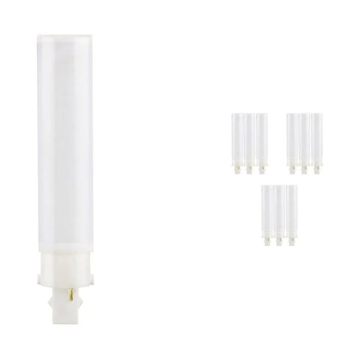 Multipack 10x Osram Dulux-D LED 10W 840 | Blanco Frio - 2-Pines - Reemplazo 26W