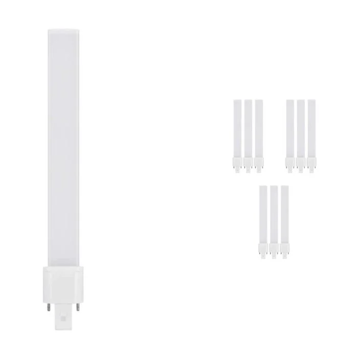 Multipack 10x Ledvance Dulux-S LED 6W 700lm - 840 Blanco Frio | 2-Pines - Reemplazo 11W