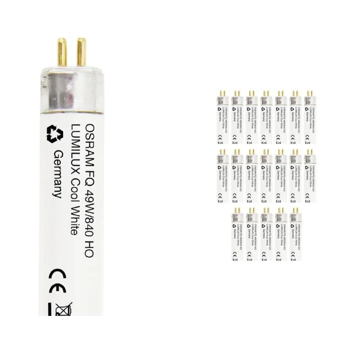 Multipack 20x Osram Lumilux T5 FQ HO 49W - 840 Blanco Frio | 145cm
