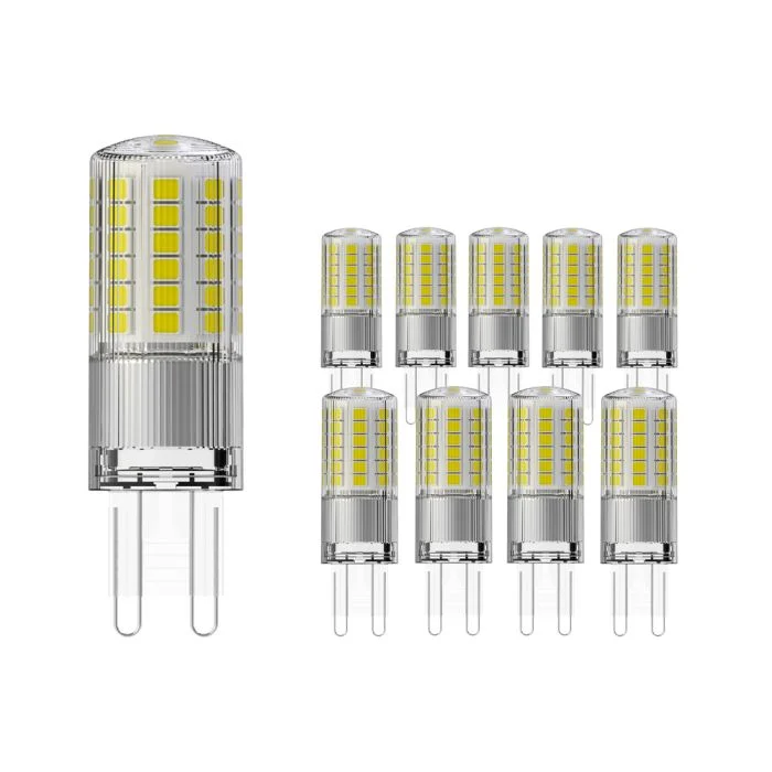 Multipack 10x Noxion Bolt LED Capsule G9 4.8W 600lm - 830 Luz Cálida | Reemplazo 50W