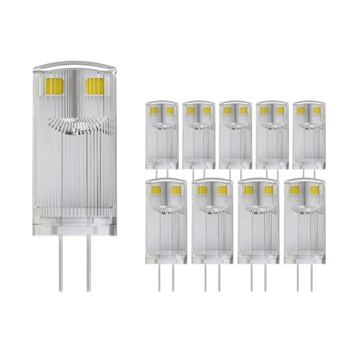 Multipack 10x Noxion Bolt LED Capsule G4 0.9W 100lm - 827 Luz muy Cálida | Reemplazo 10W