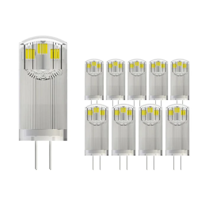 Multipack 10x Noxion Bolt LED Capsule G4 1.8W 200lm - 830 Luz Cálida | Reemplazo 20W