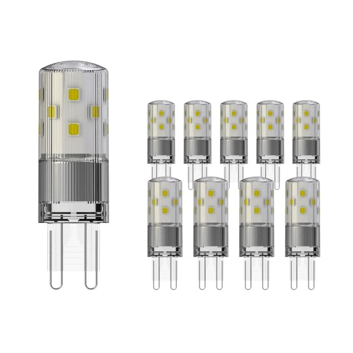 Multipack 10x Noxion Bolt LED Capsule G9 3.8W 470lm - 830 Luz Cálida | Reemplazo 40W
