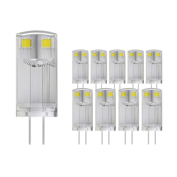 Multipack 10x Noxion Bolt LED Capsule G4 0.9W 100lm - 830 Luz Cálida | Reemplazo 10W