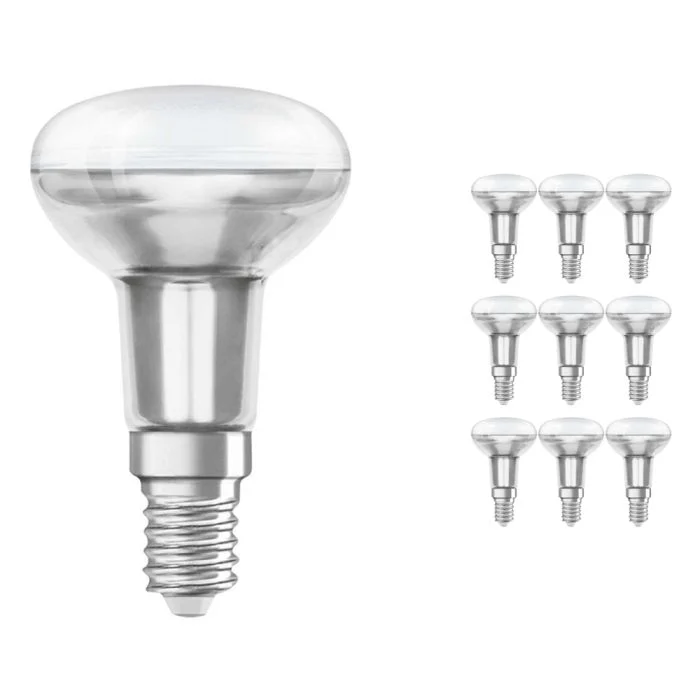 Multipack 10x Ledvance Performance Foco LED E14 R50 5.9W 350lm 36D - 927 Luz muy Cálida | Mejor reproducción de color - Regulable - Reemplazo 60W