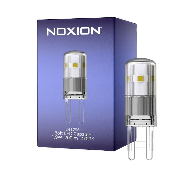 Noxion Bolt LED Capsule G9 1.9W 200lm - 827 Luz muy Cálida | Reemplazo 20W