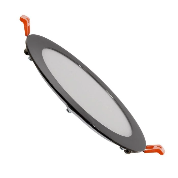 Downlight LED Esférica UltraSlim Negro 12W 960lm - 840 Blanco Frio | 170mm - Recorte 155mm